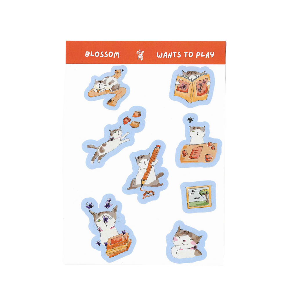 Blossom Series — Sticker Set of 3