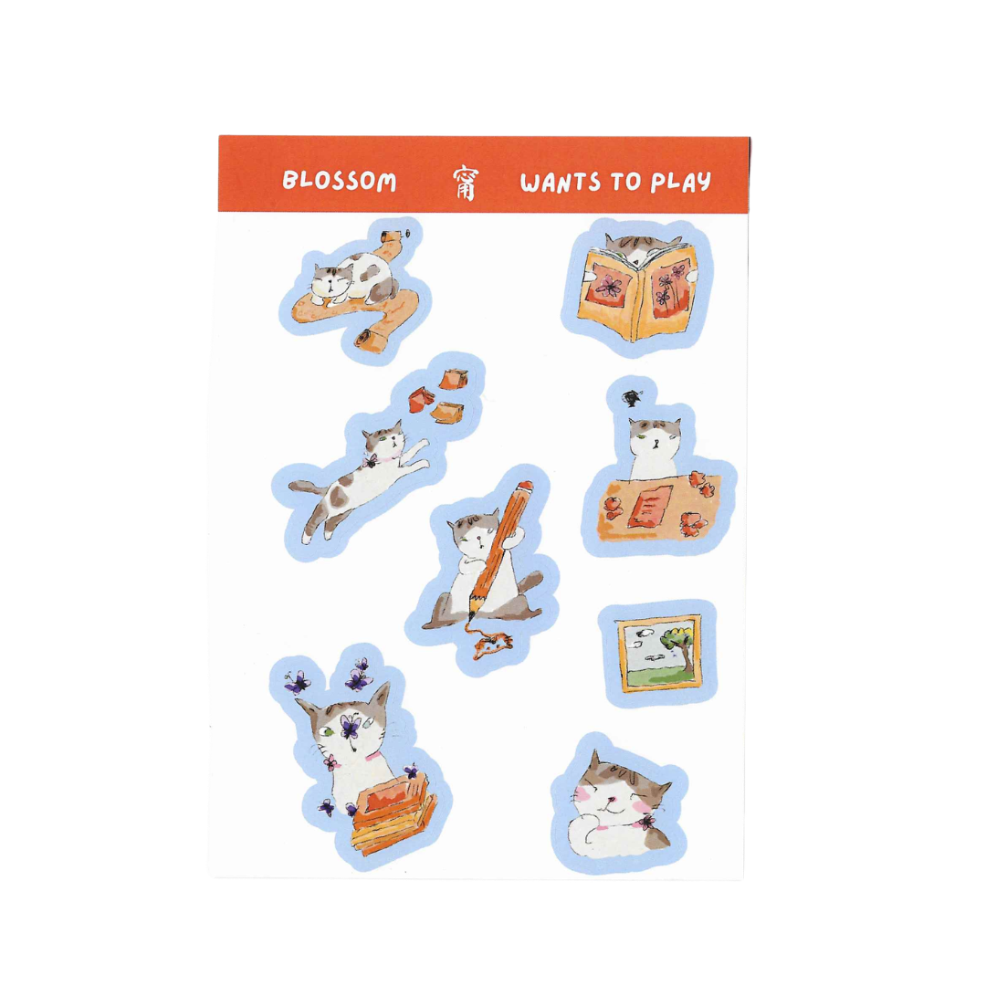 Blossom Series — Sticker Set of 3