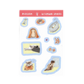 Blossom in liminal spaces: Sticker Sheet