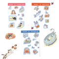 Blossom Series — Sticker Set of 3